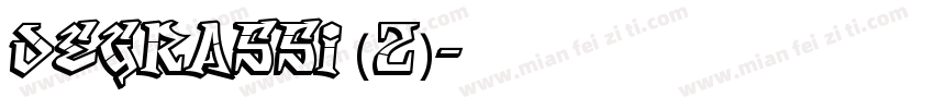 degrassi (2)字体转换